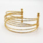 Minos | Bracelet multirang doré à l'or 24K