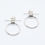 Miniature : boucles d'oreilles argent - boucles d'oreilles argent massif originales - the boho society