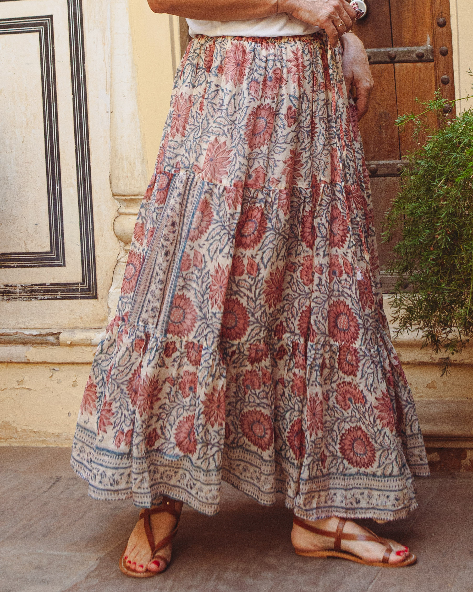 Taj No 3 | Jupe longue bohème chic