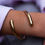 Miniature : Twisted | Bracelet manchette de créateur