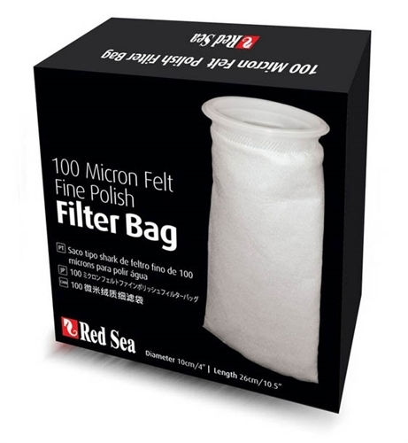Red Sea Filter Bag 10.5" x 4" Inch 100 Micron Fine Polish S-Series Part# R42195