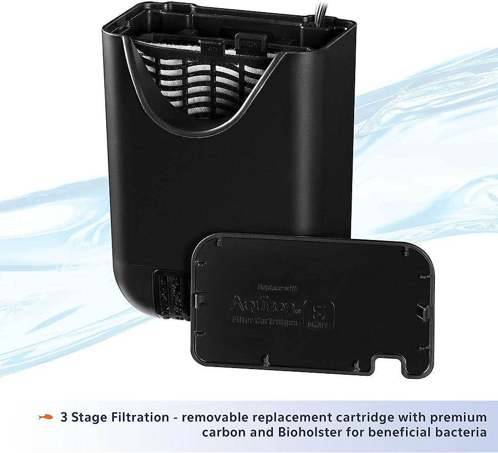 Thumbnail: Aqueon QuietFlow 10i Internal Shrimp Filter Part# 100534681