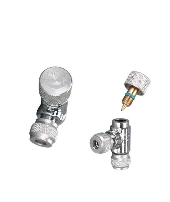 Thumbnail: ZRDR CO2 Fine-Tuning Valve, Double Head Needle Value Part # W00-01B