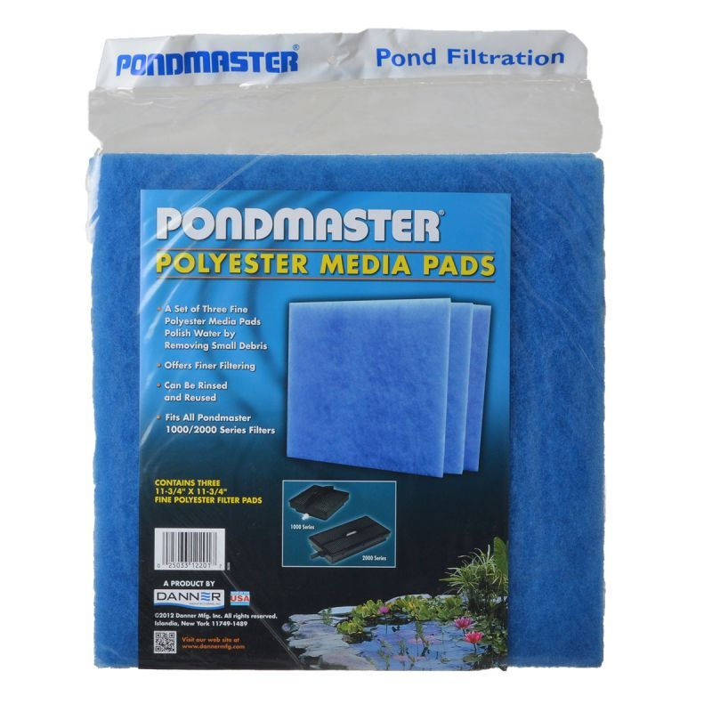 Pondmaster Fine Polyester Replacement Media  - 3 Pack   Part# 12201