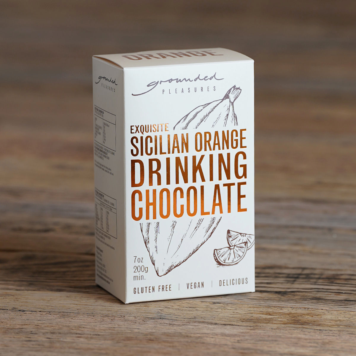Sicilian Orange Chocolate Powder - Grounded Pleasures