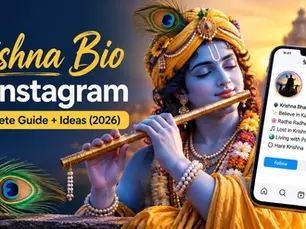 Krishna Bio for Instagram