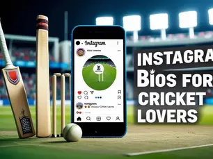 Instagram Bio for Cricket Lovers