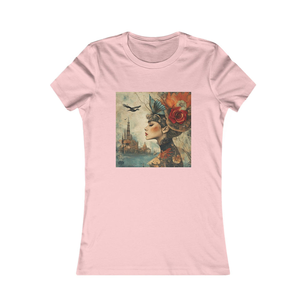 Thumbnail: Embrace tomorrow with our Gaze to the Future tee. - Women's Favorite Tee