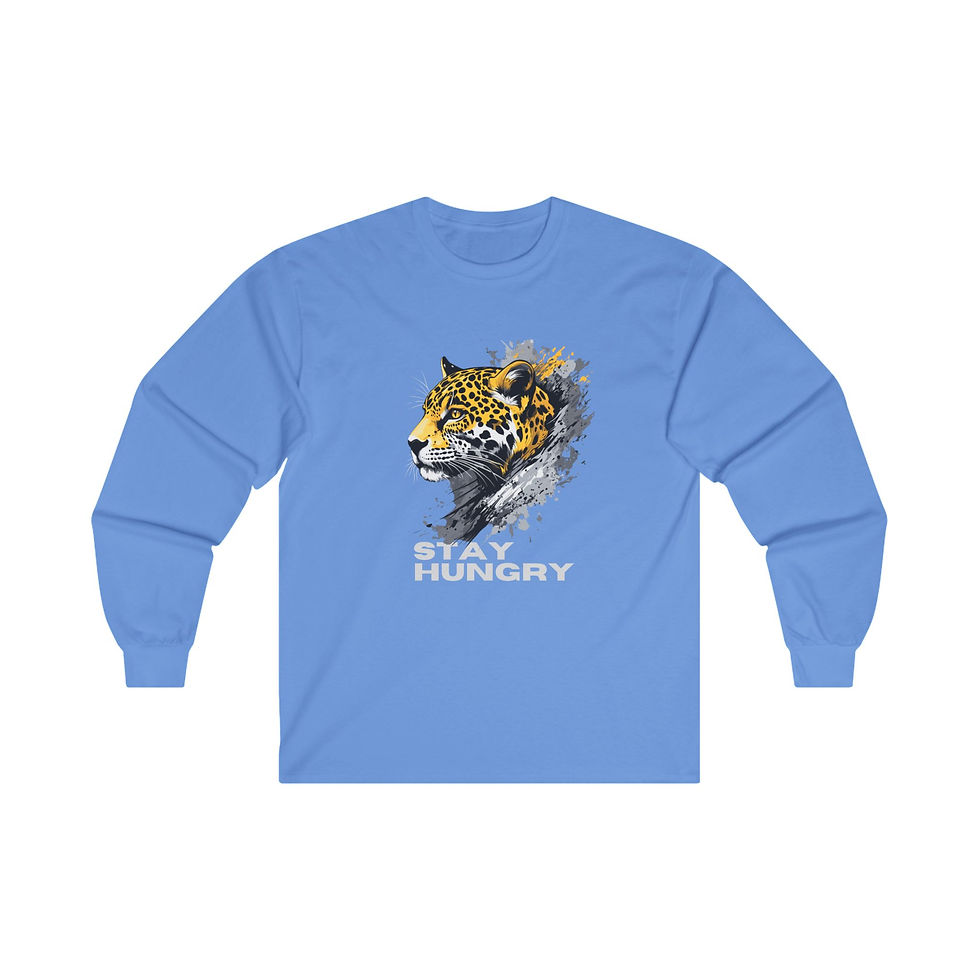 Thumbnail: Stay Hungry Gray - Unisex Ultra Cotton Long Sleeve Tee