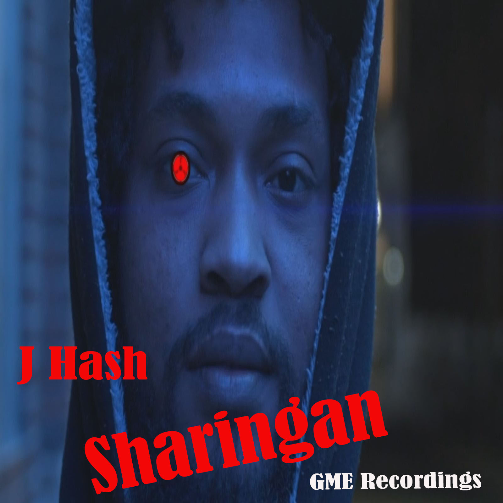 J Hash Sharingan GME Recordings music video still