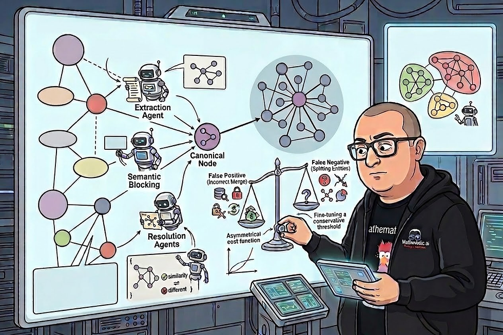 בעיית ה-Entity Resolution בבניית ה-Knowledge Graph