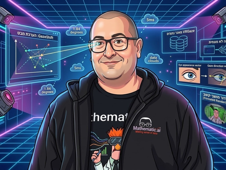 ניתוח המאמר על GazeShift שמציג מודל לא מונחה להערכת כיוון מבט במציאות מדומה