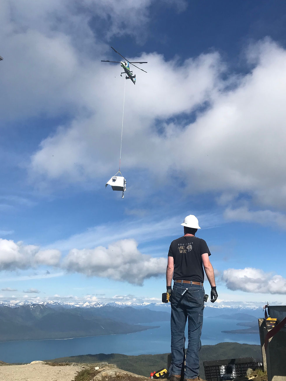 USCG com shelter placement