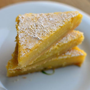 Meyer Lemon Lavender Bars