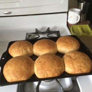 Sourdough Brioche Hamburger Buns