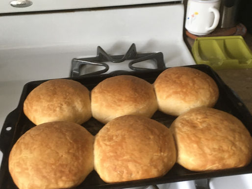 Sourdough Brioche Hamburger Buns