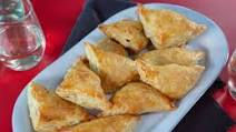Creamy Chicken Alfredo Turnovers