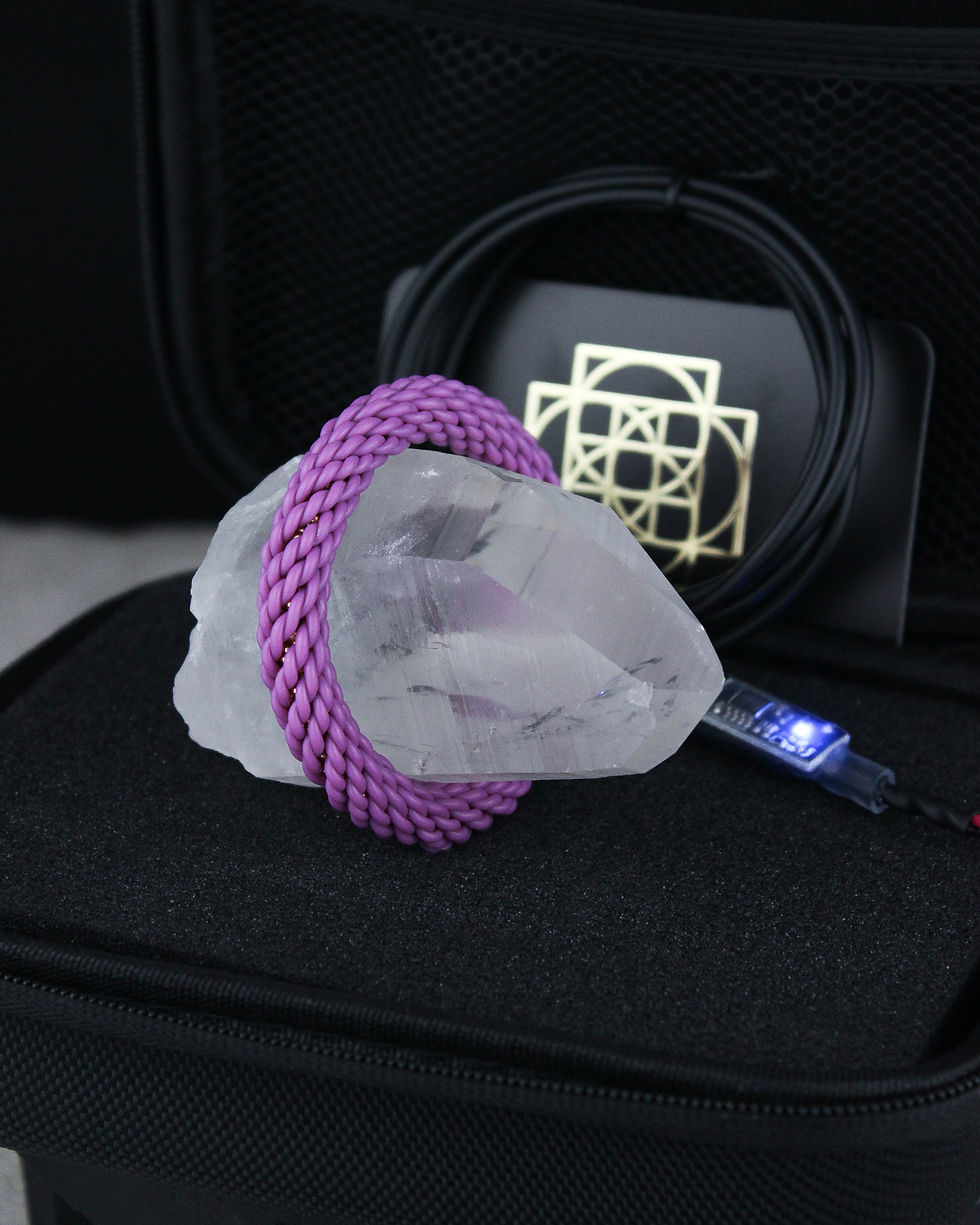 Thumbnail: QUBIT CRYSTAL | LARGE Lemurian Quartz &  Monsoon Coil KIT | 15Hz Crystal Tech