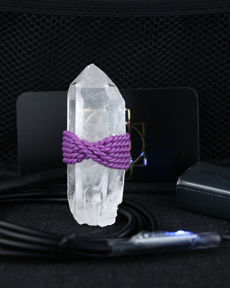 Thumbnail: QUBIT CRYSTAL | Mini Pulsed Quartz | 15Hz Crystal Tech