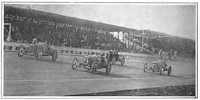 Frontenac racing at Fresno