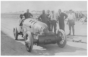 Gaston Chevrolet with Christie Front Wheel Drive Car