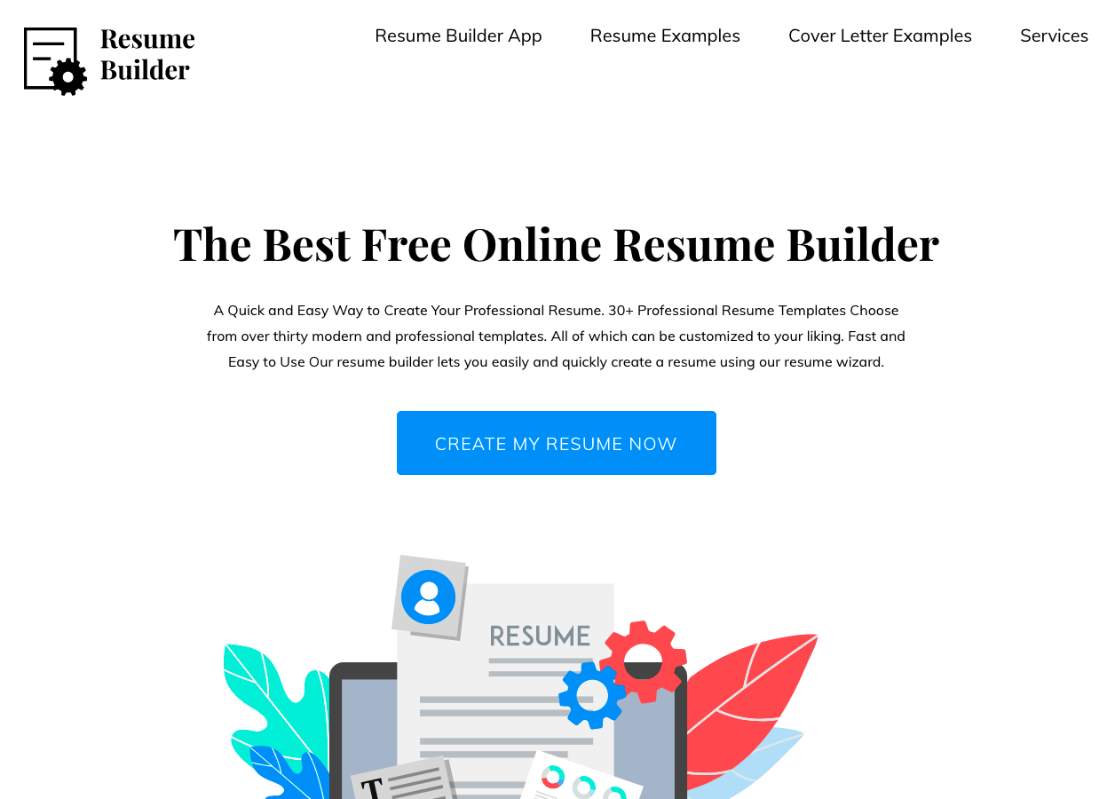 The Best Free Online Resume Builder content media