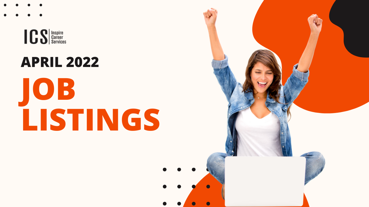 April 2022 Jobs Listings content media