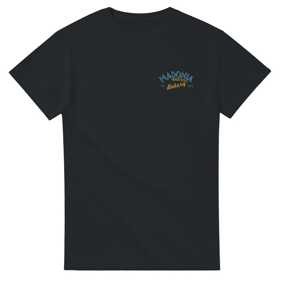 Thumbnail: Embroidered Logo Heavyweight Crewneck T-shirt | Gildan®