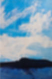 Contrails and an Island