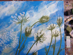 Breezy Sky & Queen Annes Lace