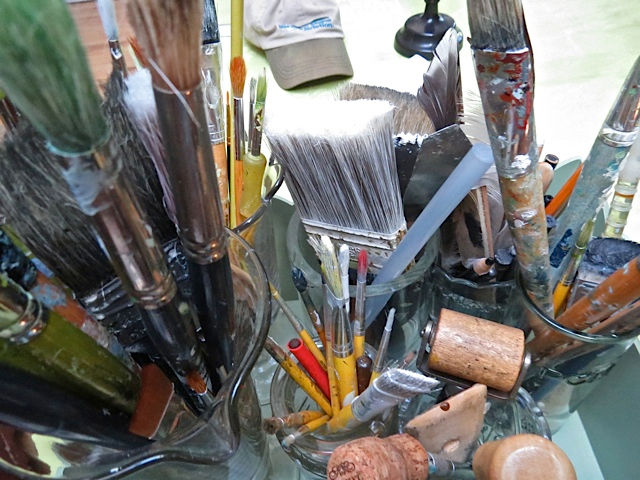 Brushes.