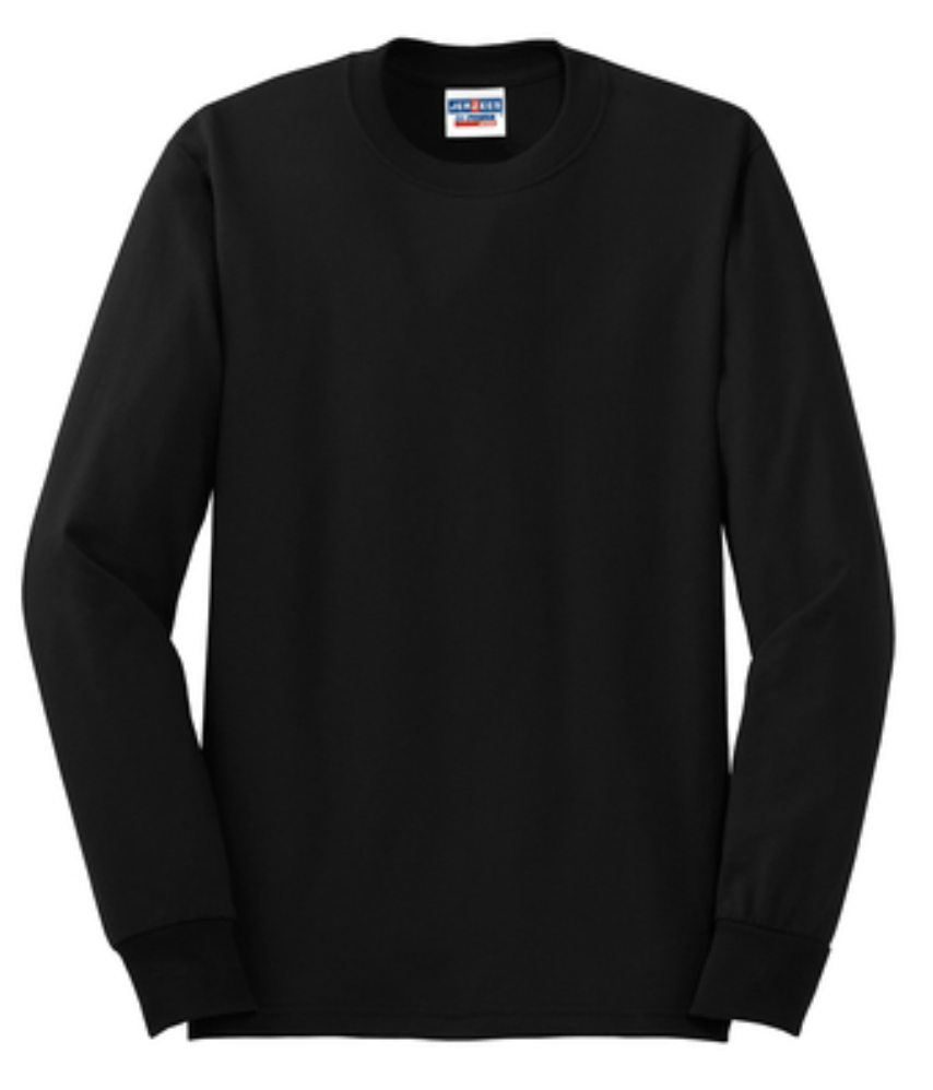 100% Cotton Custom Long Sleeve (CM)