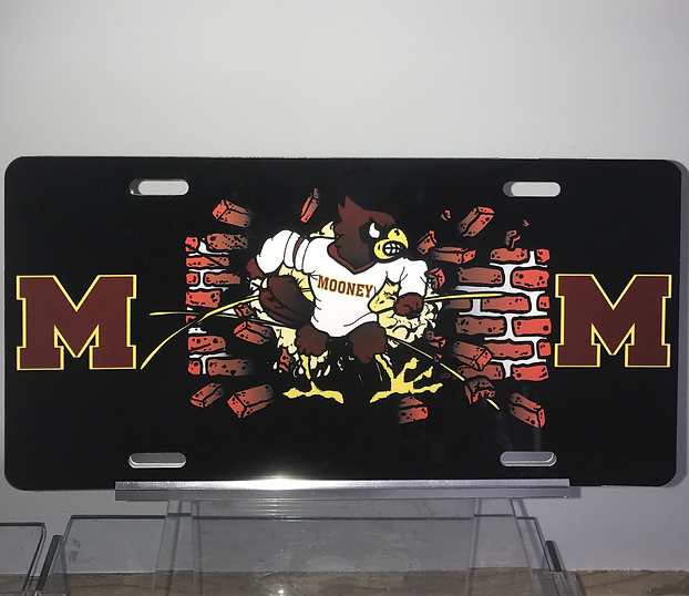 Mooney License Plate