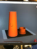 Dog bowl cone feeder concept