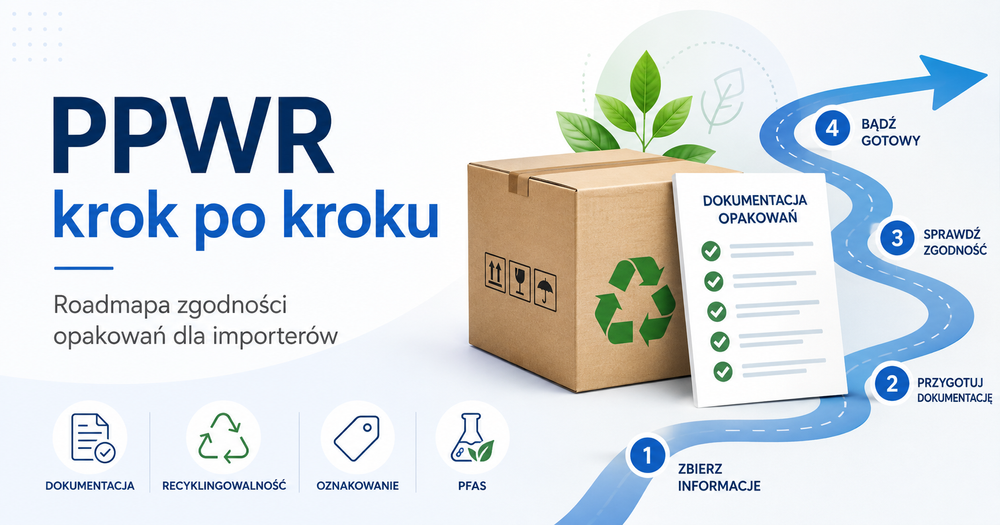 Nowe obowiązki dla opakowań w UE. Co importer musi przygotować pod PPWR? Roadmap Compliance