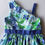 Miniatura: Vestido Gymboree un hombro azul y verde floral