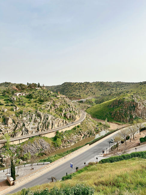 vista panoramica en toledo españa