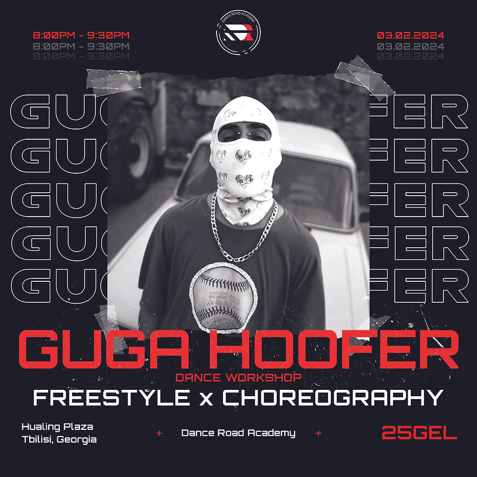 GUGA HOOFER WORKSHOP at DANCE ROAD ACADEMY