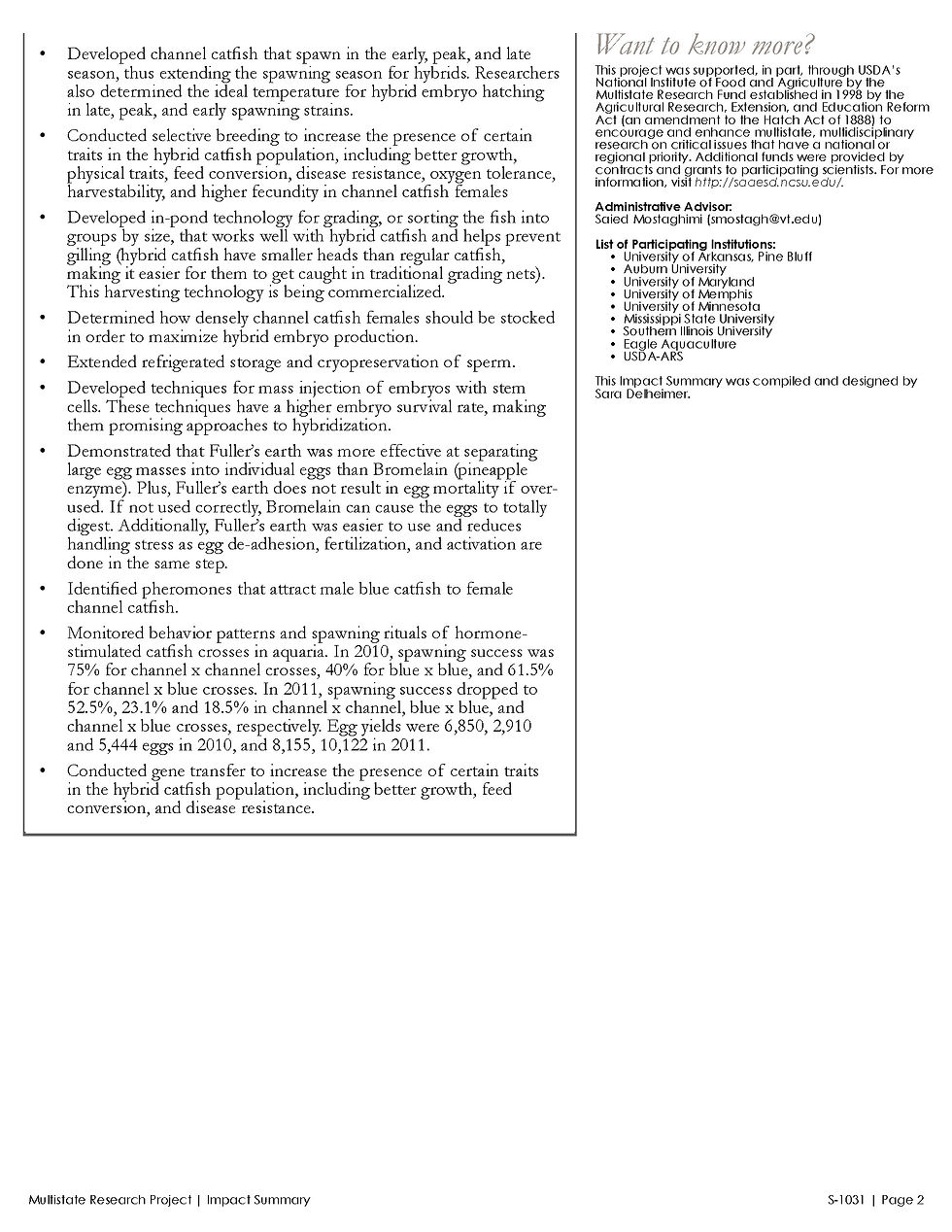 Click to view/download a PDF of the Impact Statement