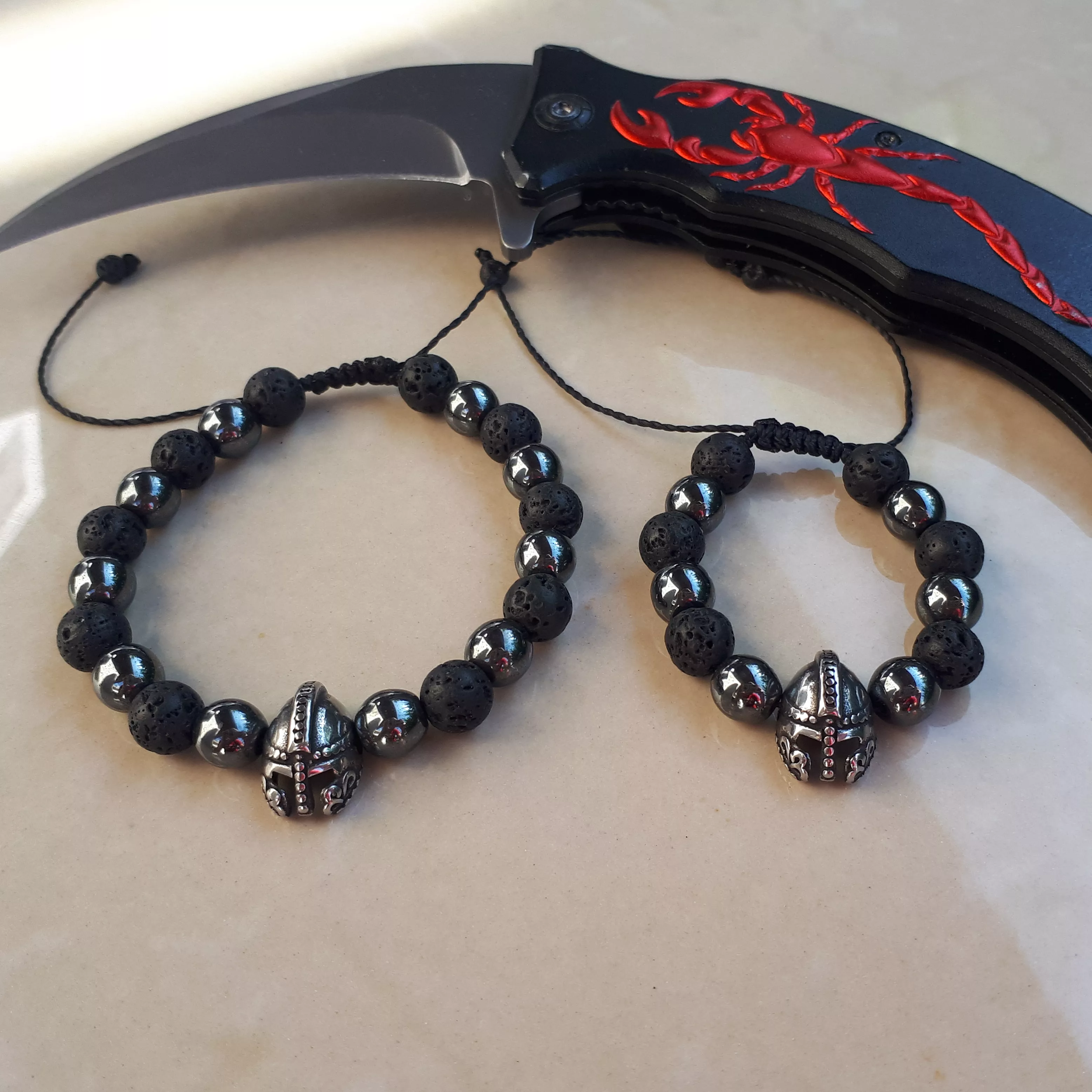 Pulseras para padre y hijo