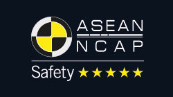 5 - Star ASEAN NCAP Safety rating*