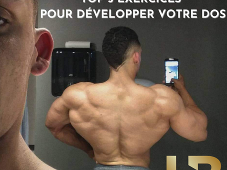 Les 5 Meilleurs exercices pour développer votre dos.