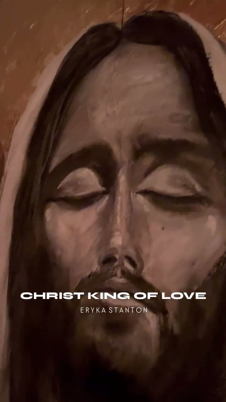 Thumbnail: CHRIST THE KING OF LOVE - REPLICA ORIGINAL ARTWORK
