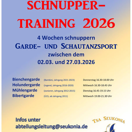 Schnuppertraining bei der TSA