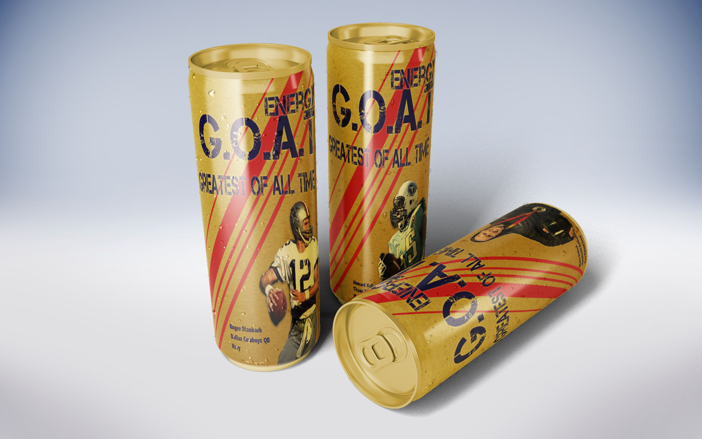 GOAT cans