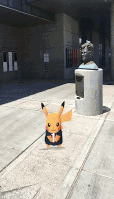Pokemon Go Gif for Arizona Athletics