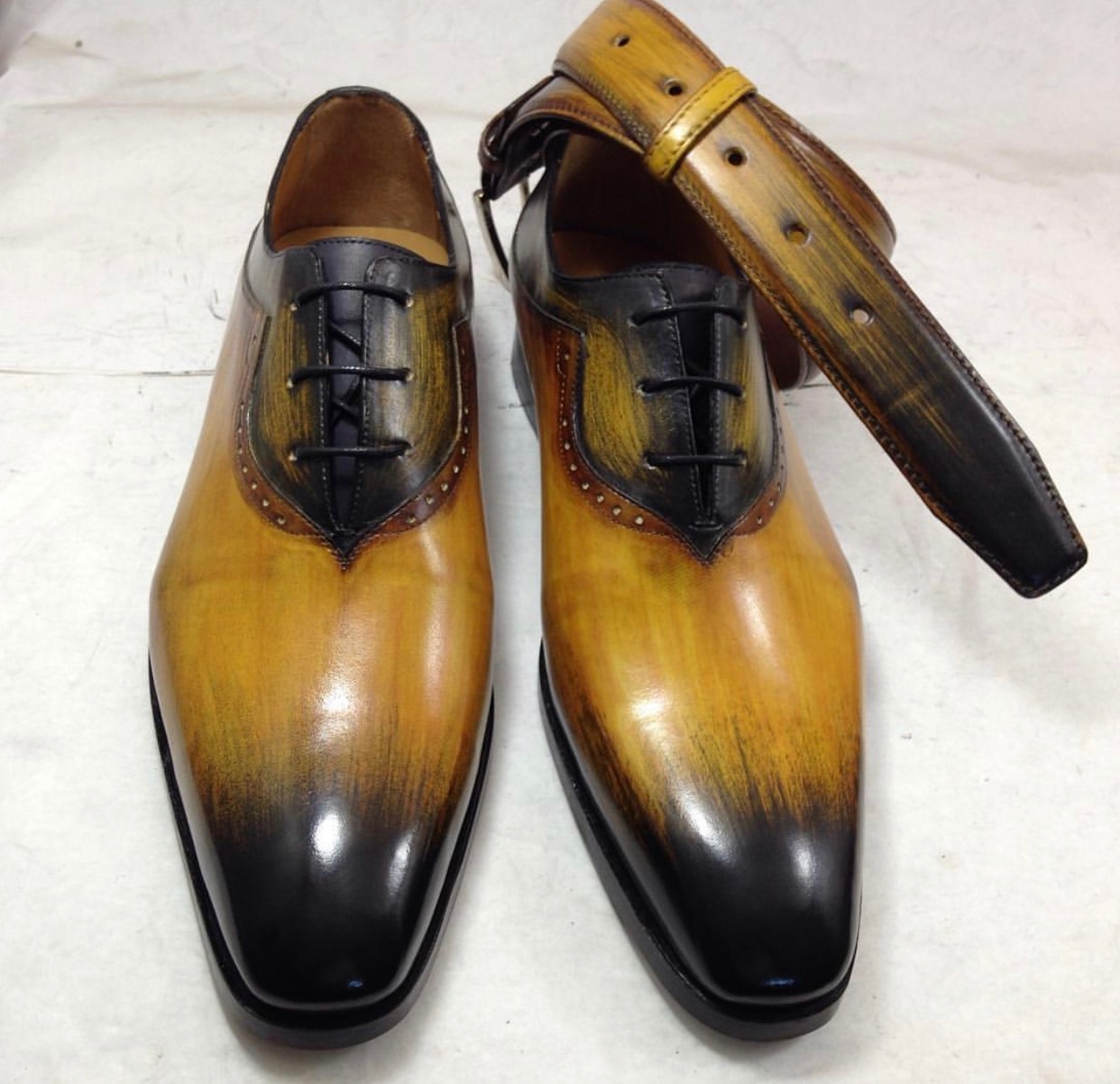 Oxford shoe with Matching Belt