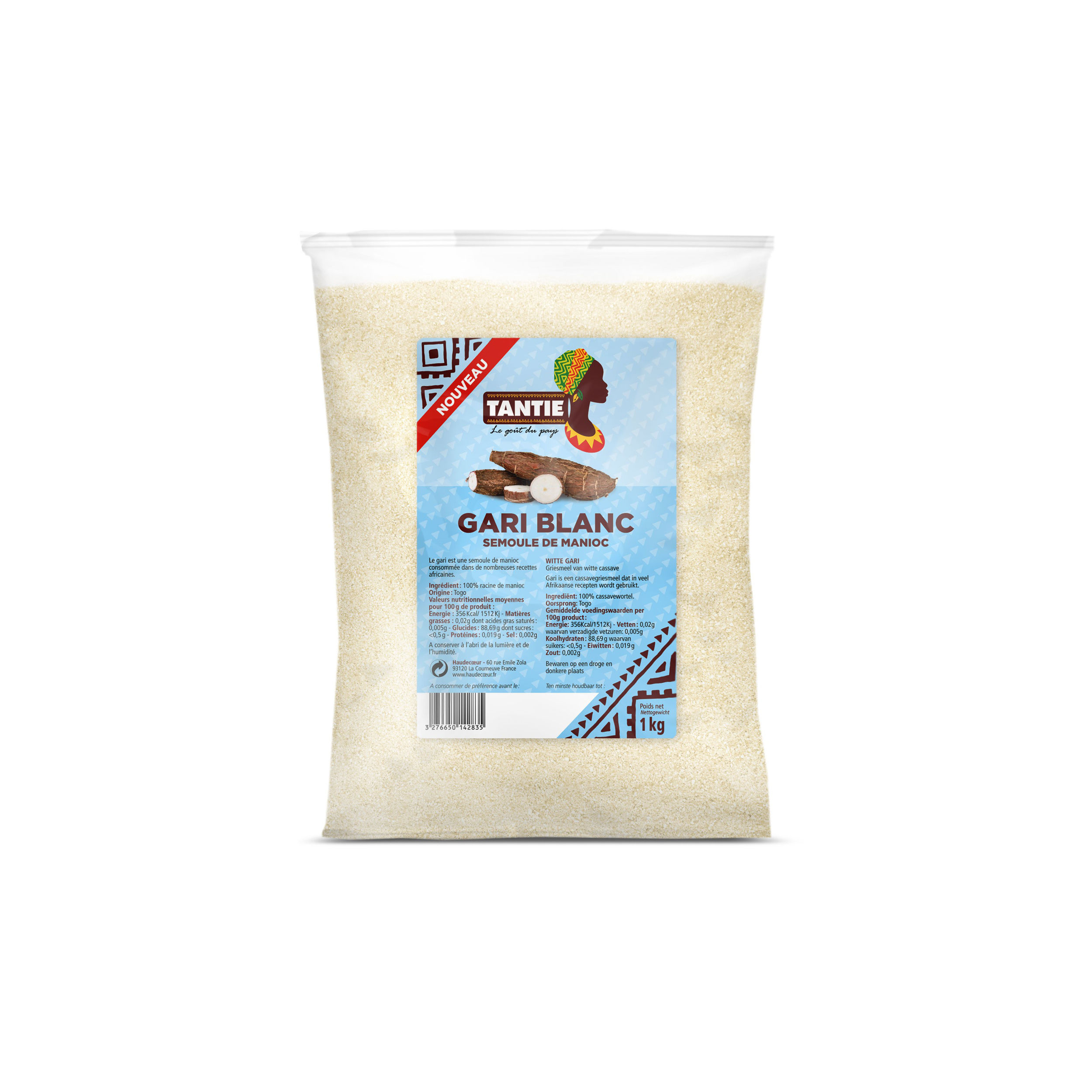 GARI blanc - Tapioca 1kg