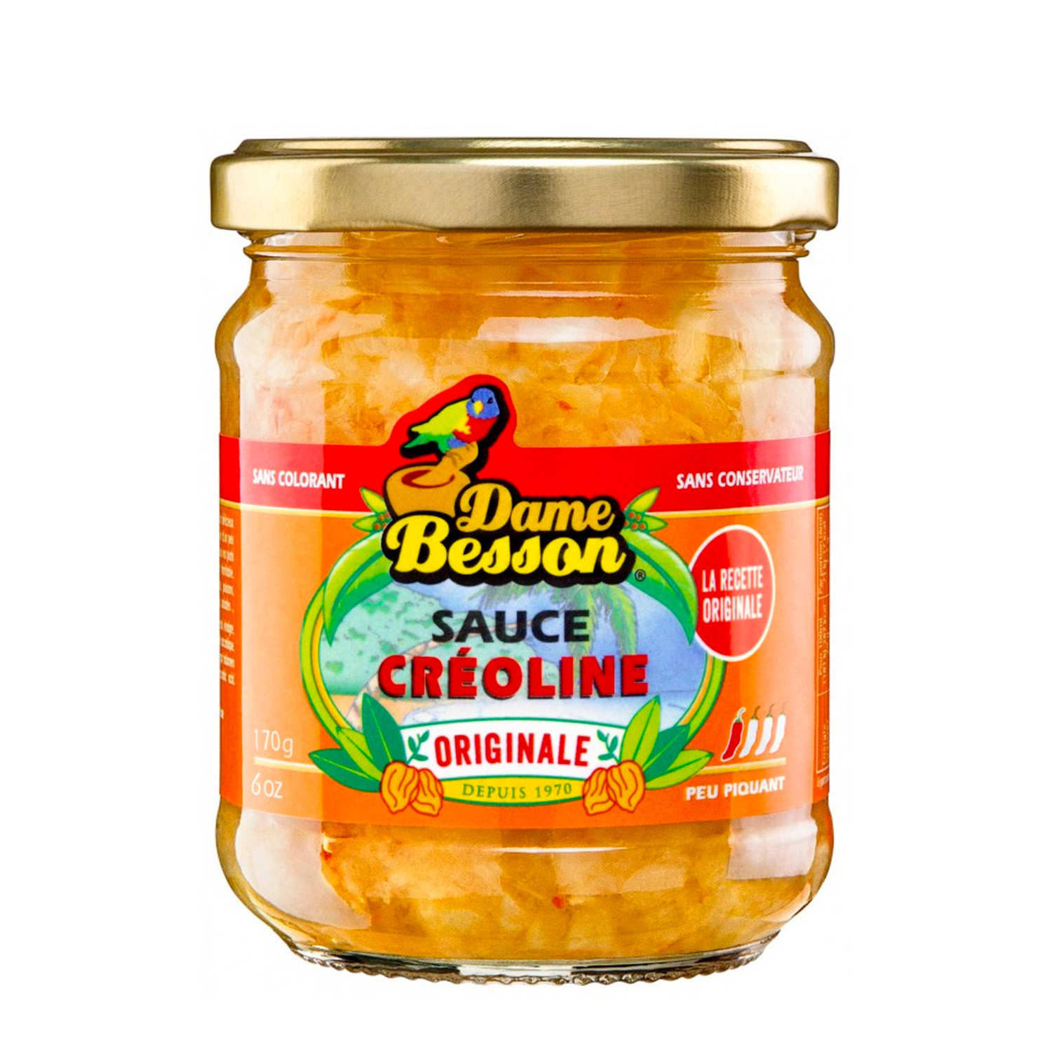Sauce Créoline Originale 320g - Dame Besson