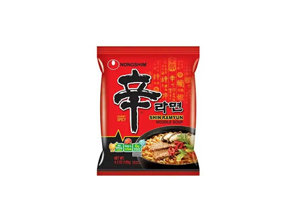 Soupe chaude de nouilles instantanées Shin Ramyun 120g - Nongshim